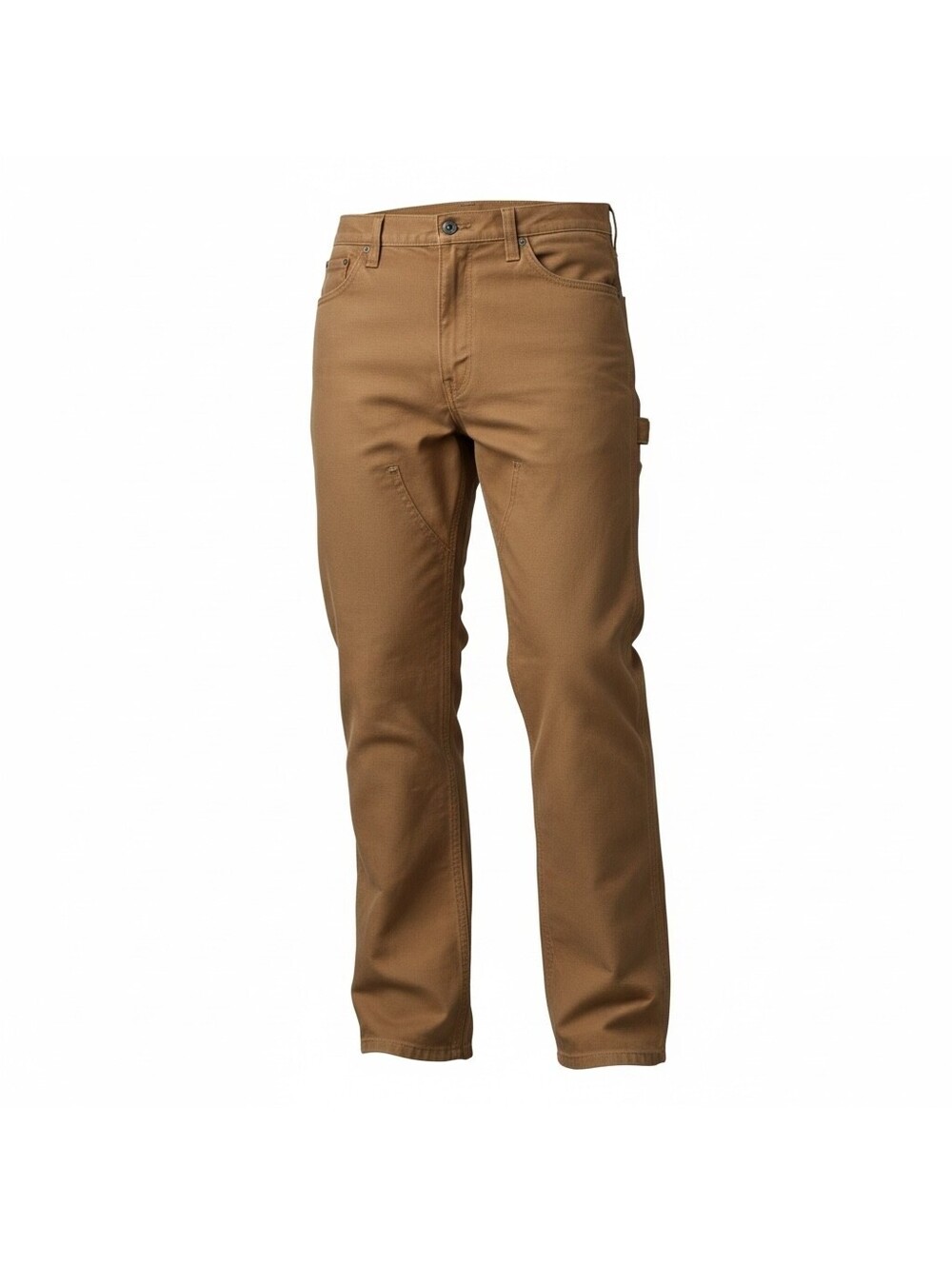 Carhartt Dungaree Fit Work Pants 36x34 Brown Heavy Duty